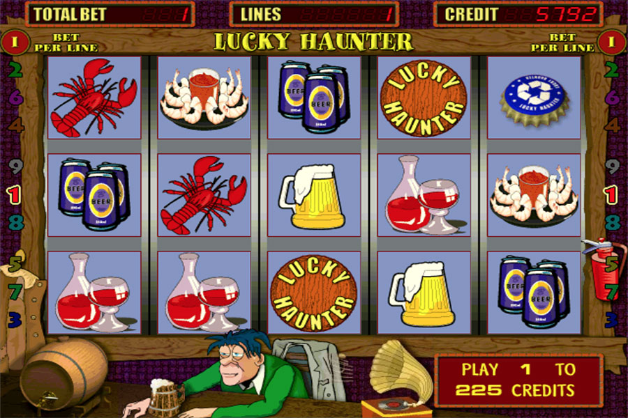 азартный аппарат lucky haunter играть