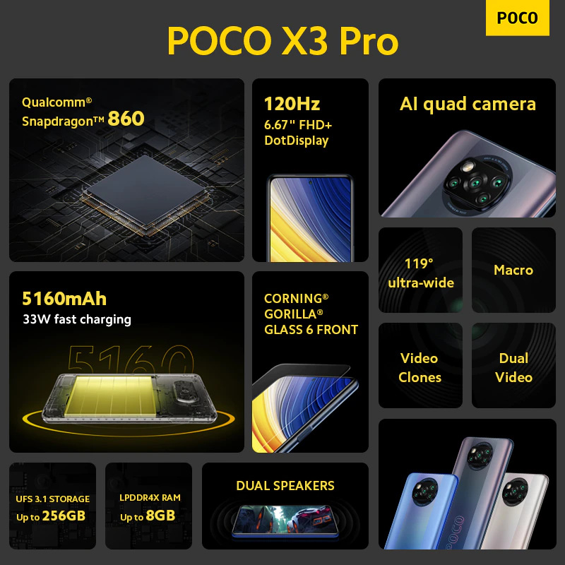 Смартфон  POCO X3 Pro - обзор хита Алиэкспресс