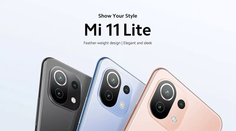 Смартфон Xiaomi Mi 11 Lite появился на Алиэкспресс