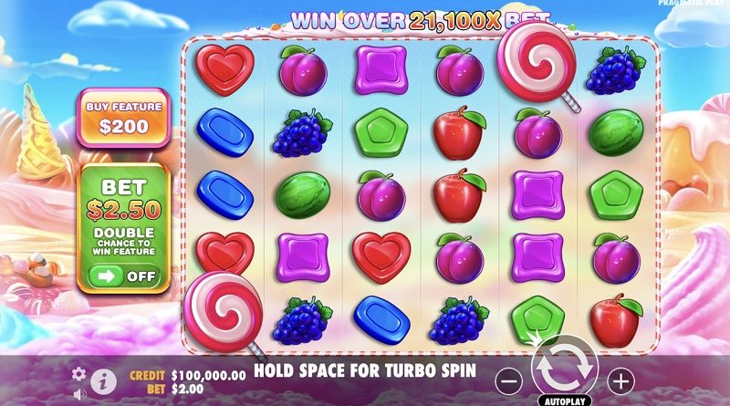 Играть в Sweet Bonanza и наслаждаться ярким сладким миром фруктов и конфет