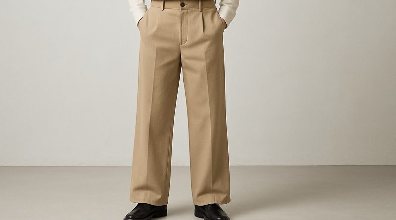 Как подобрать мужские брюки с широким и прямым силуэтом